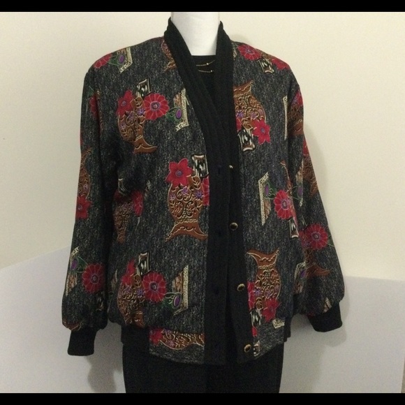 Reversible Print Bomber Jacket - Picture 3 of 5
